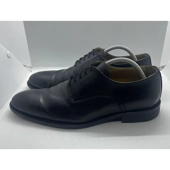 To Boot New York Adam Derrick Leather Oxford Sz 9.5 Dress Shoes Made In Italy